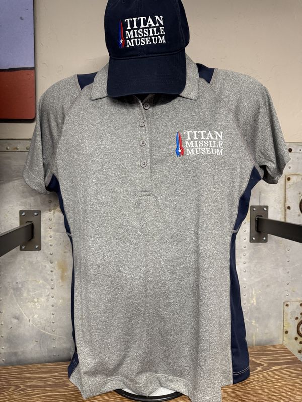 TMM Ladies Sport-Tek Contender Polo Grey/Navy