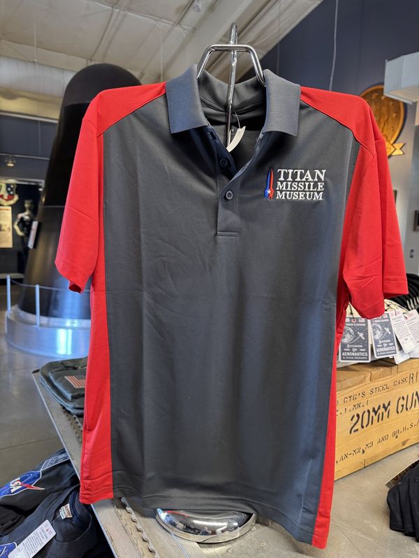 TMM Sport-Tek Colorblock Polo Grey/Red