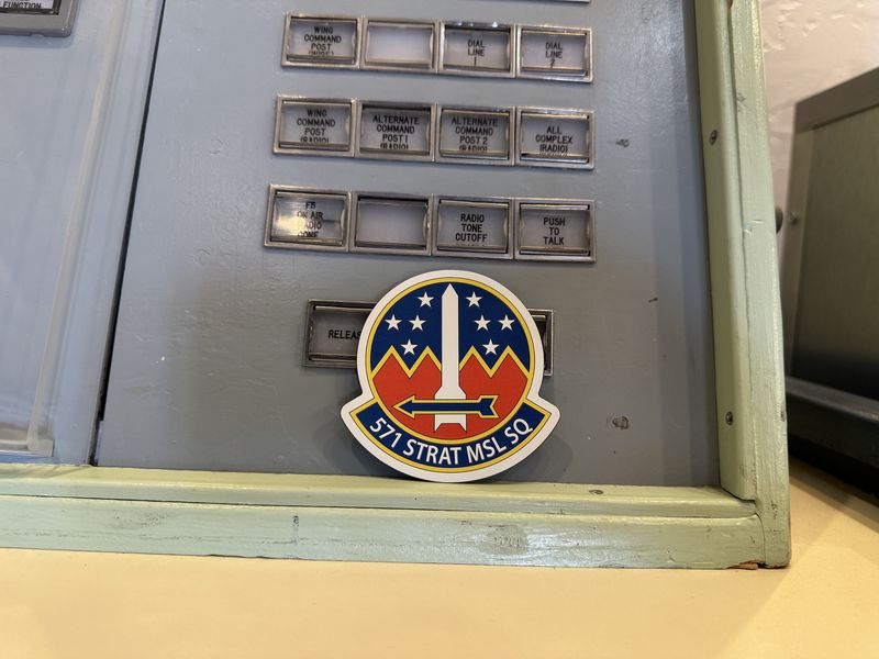 TMM 571st Strategic Missile Squadron Magnet