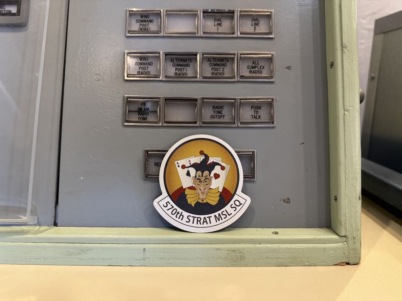 TMM 570th Strategic Missile Squadron Magnet