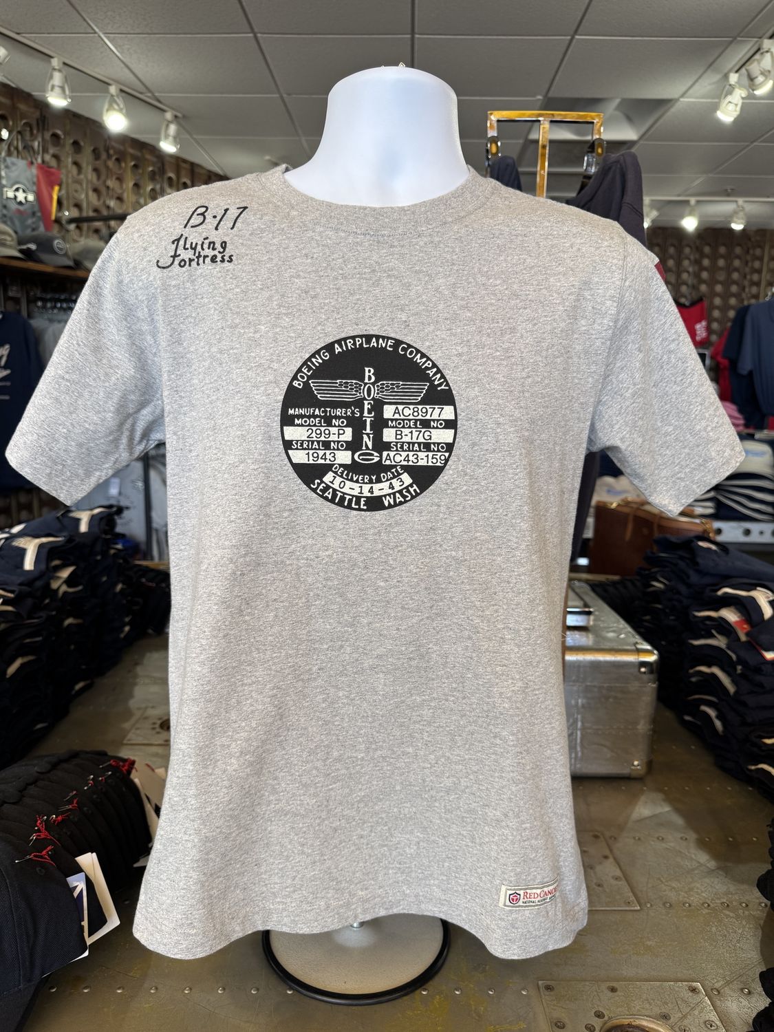 B-17 Shirt GREY