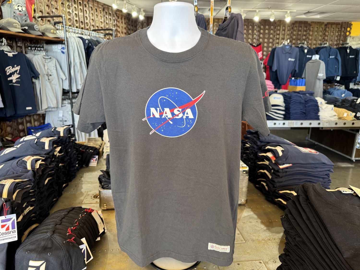NASA Logo Shirt SLATE