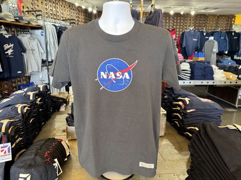 NASA Logo Shirt SLATE