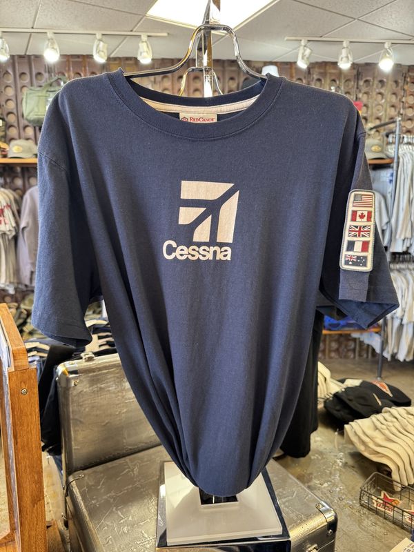 Cessna Logo Shirt NAVY