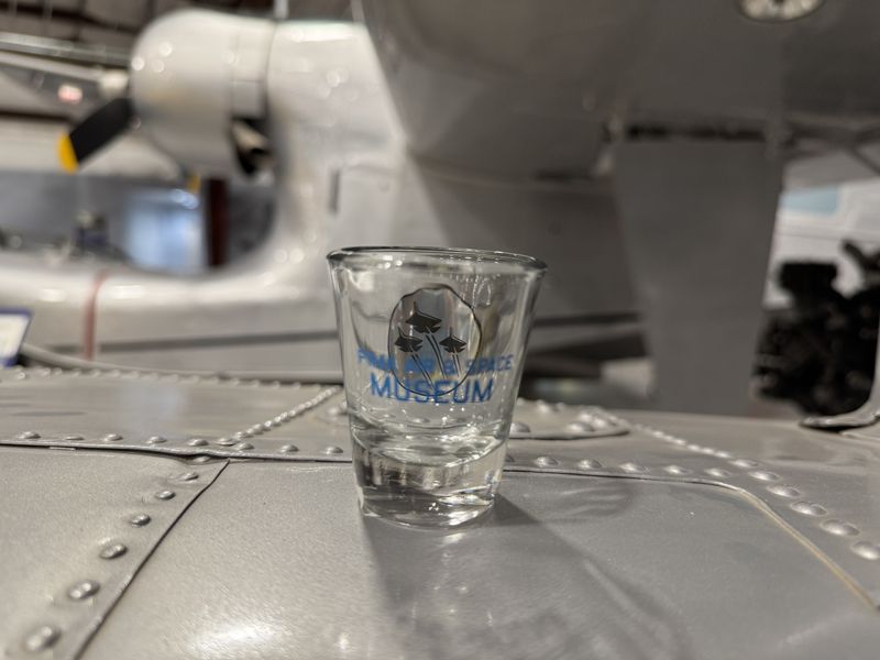 PASM Logo 1.75oz Shot Glass