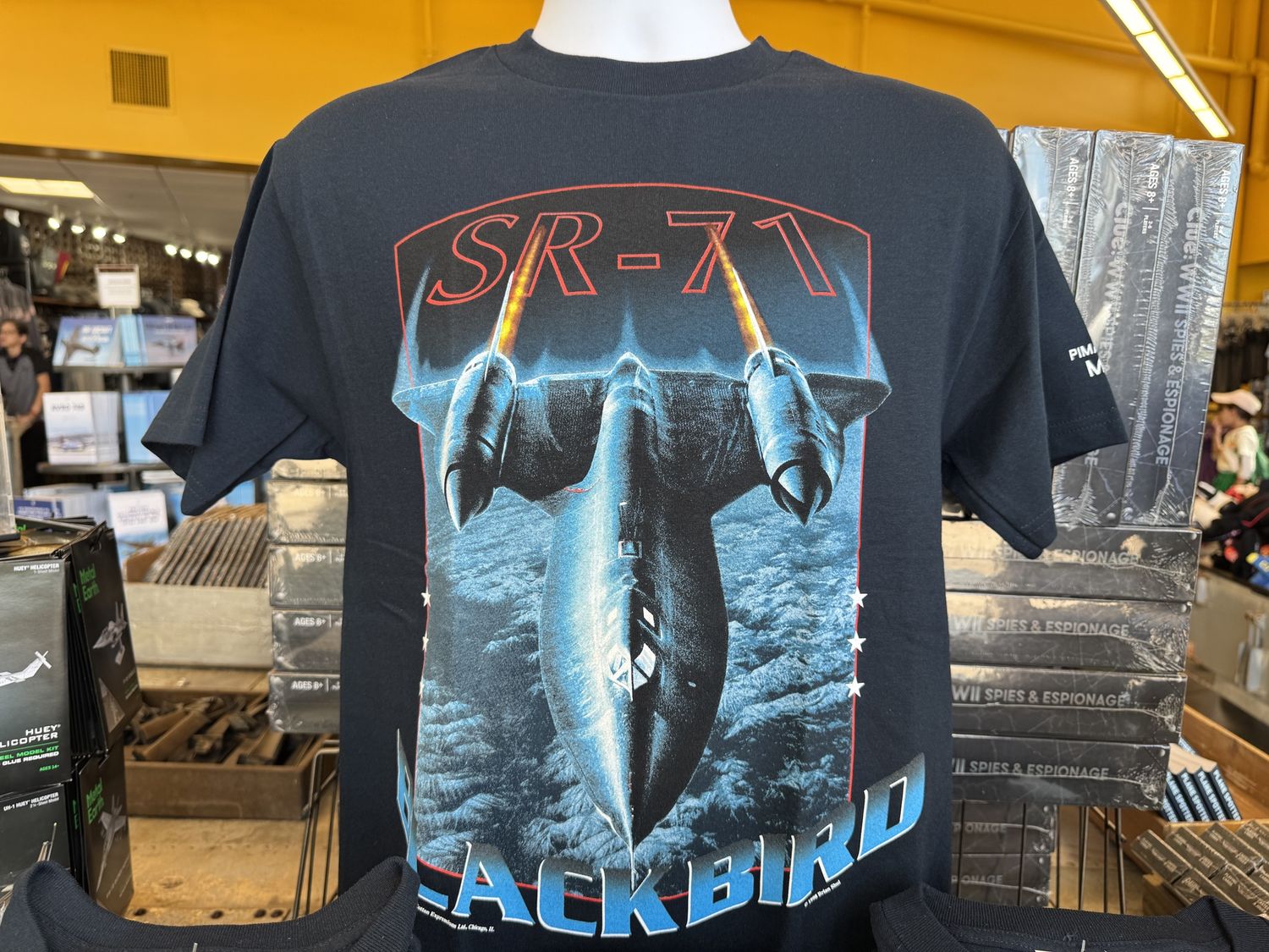 SR71 over the Rockies Shirt NAVY