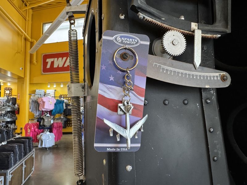 PASM B-52 Pewter Keychain
