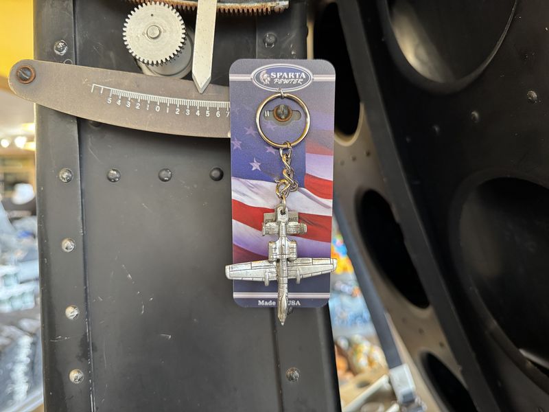PASM A-10 Pewter Keychain