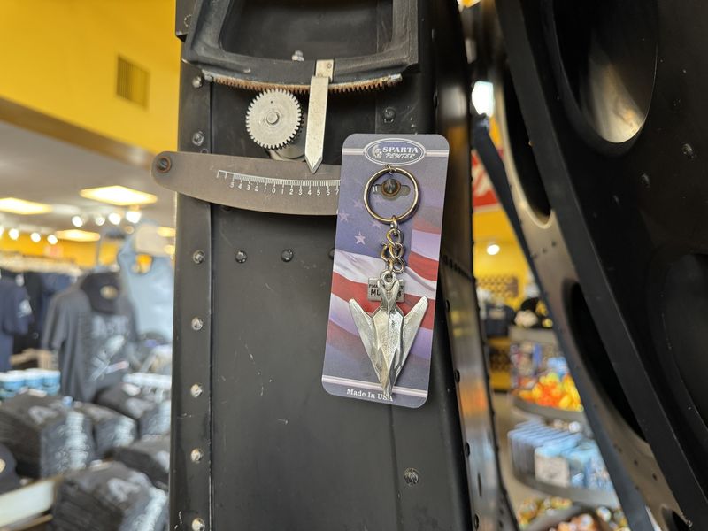 PASM F-117 Pewter Keychain