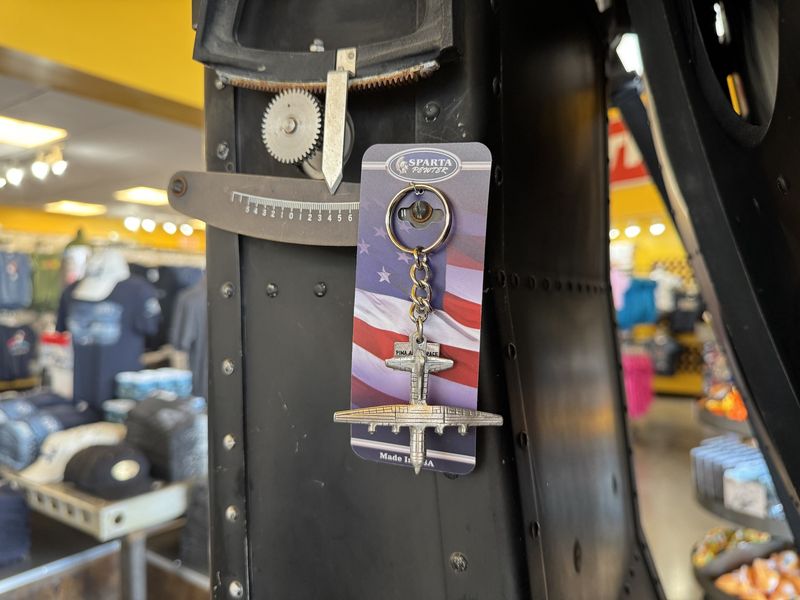 PASM C-130 Pewter Keychain