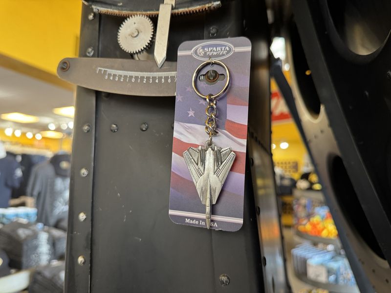PASM F-14 Pewter Keychain