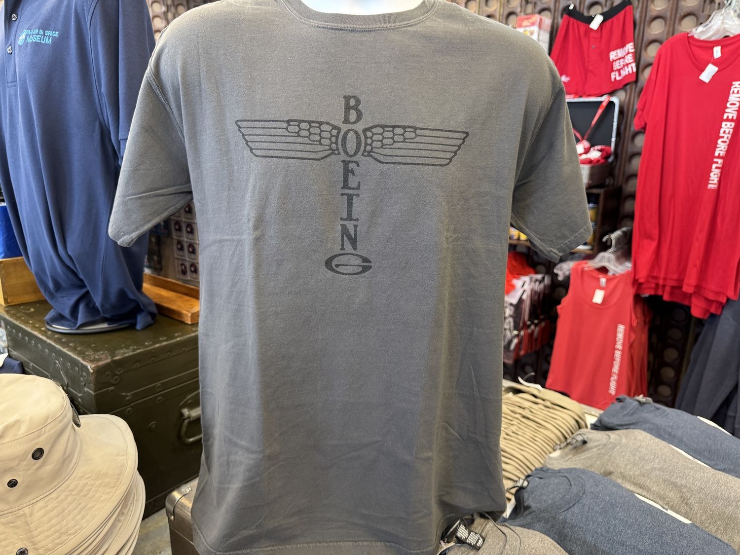 Boeing Totem Logo Heritage Shirt CHARC