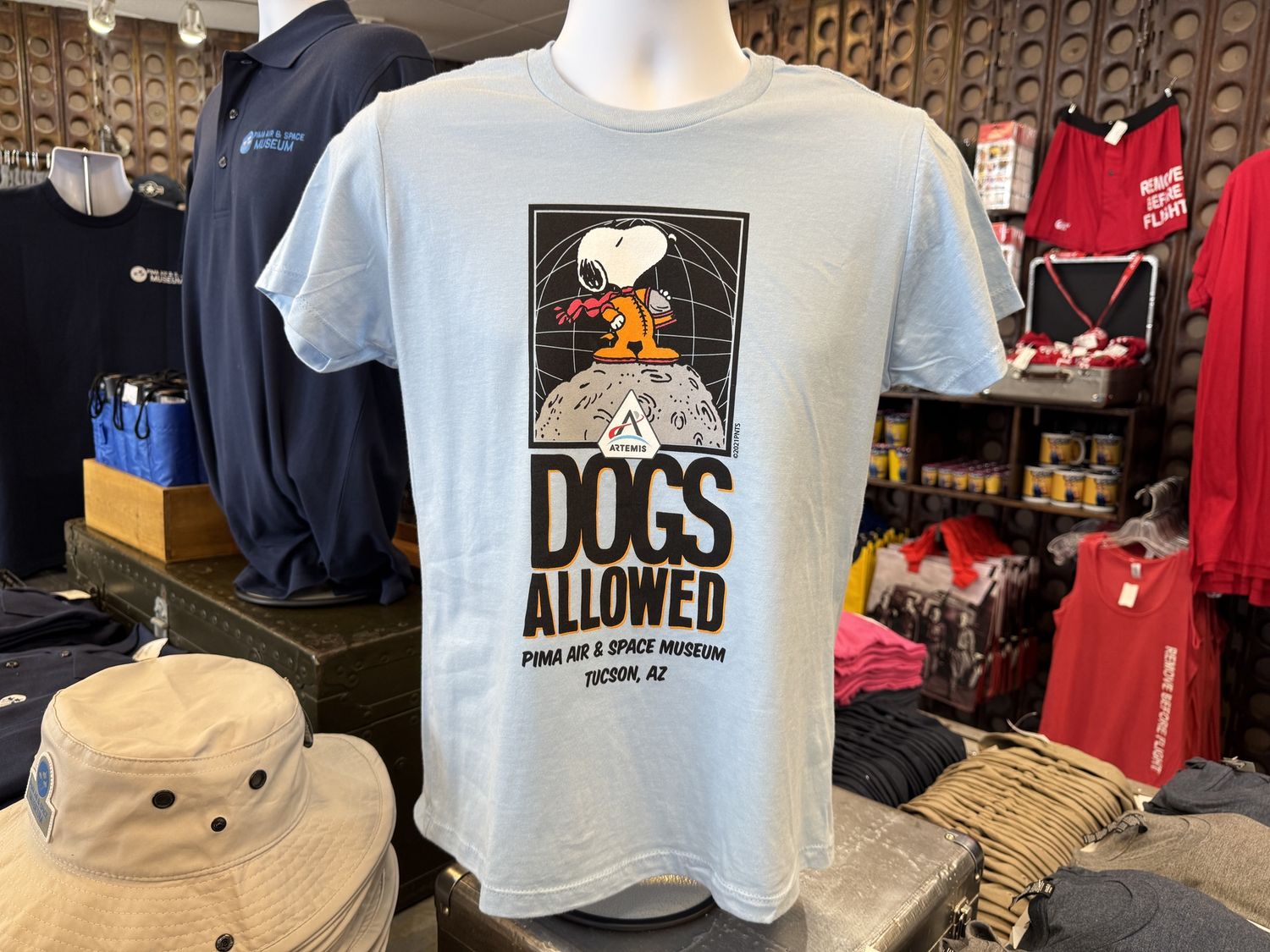 Snoopy Dogs Allowed Ladies Shirt