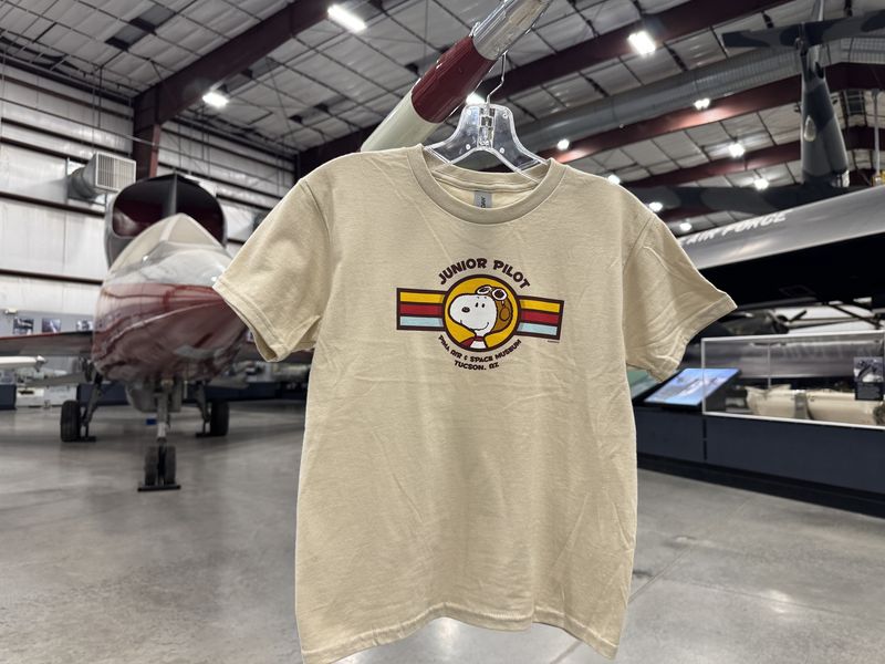 Snoopy Junior Pilot Youth Shirt