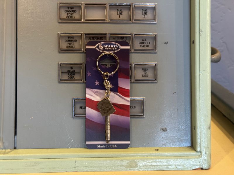 TMM Titan II Pewter Keychain