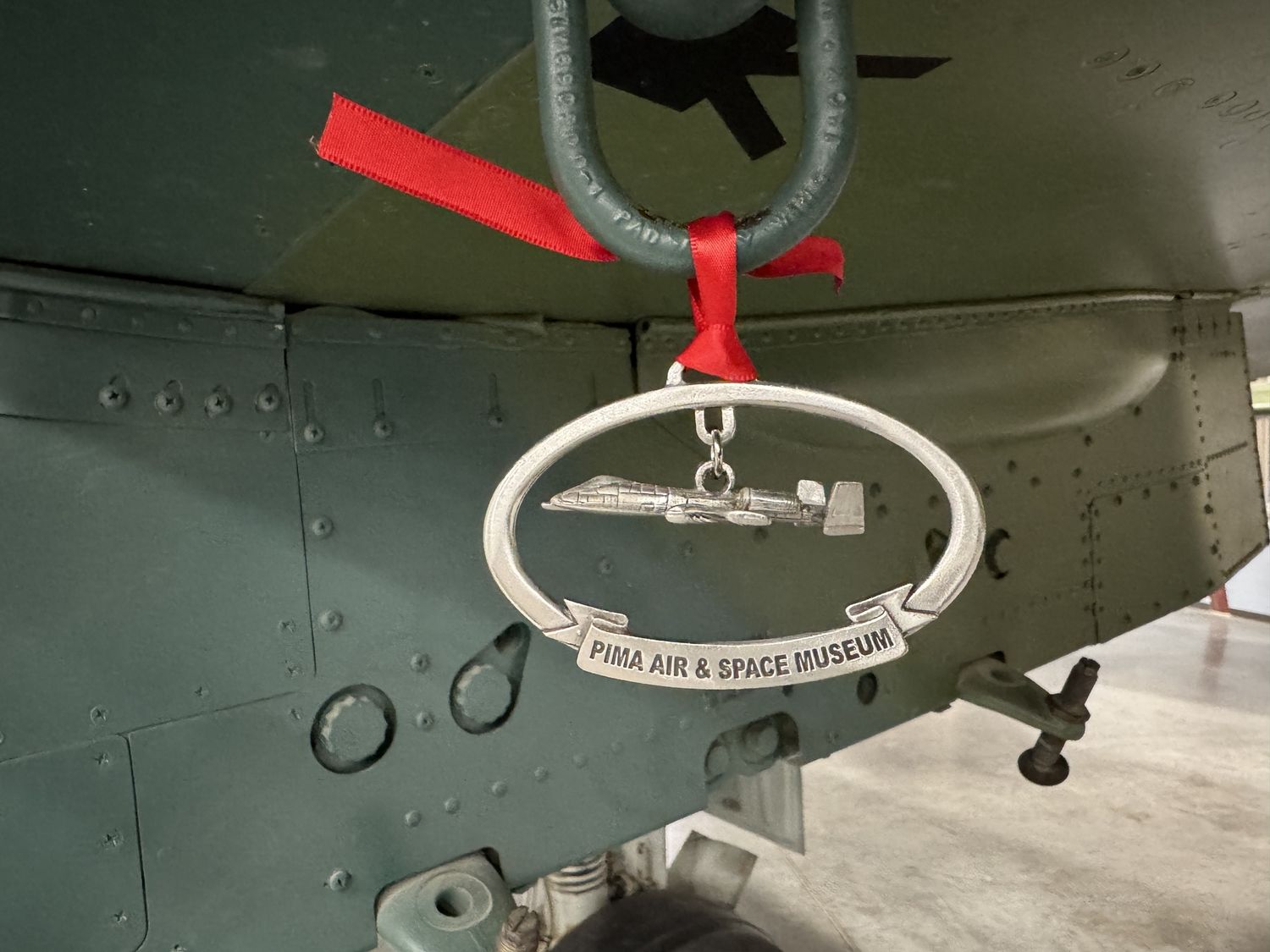 PASM A-10 Pewter Ornament