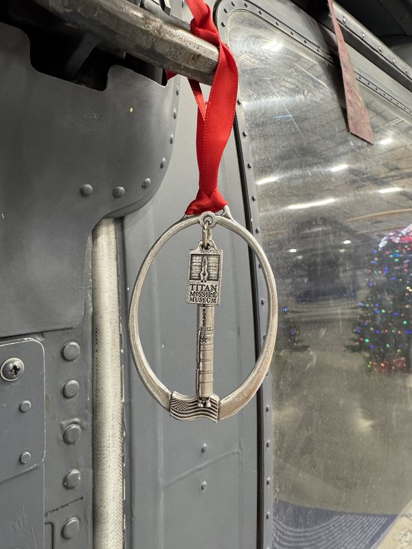 TMM Titan II Pewter Ornament