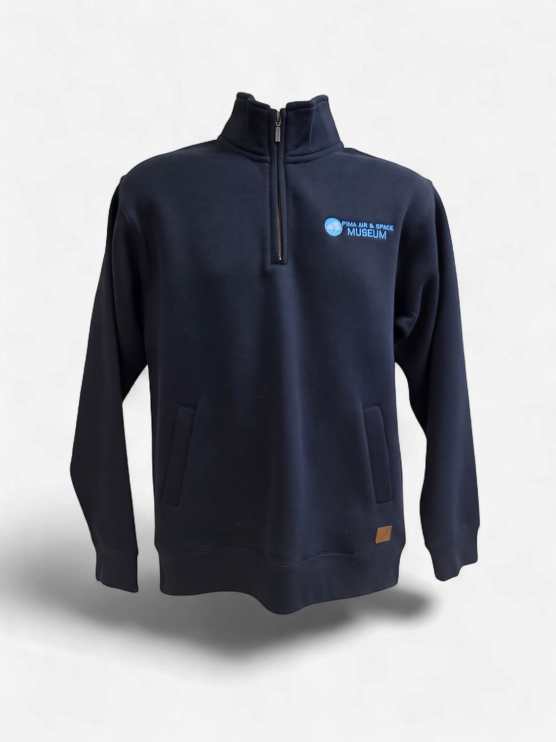 PASM 1/4 Zip Collared Sweatshirt NAVY