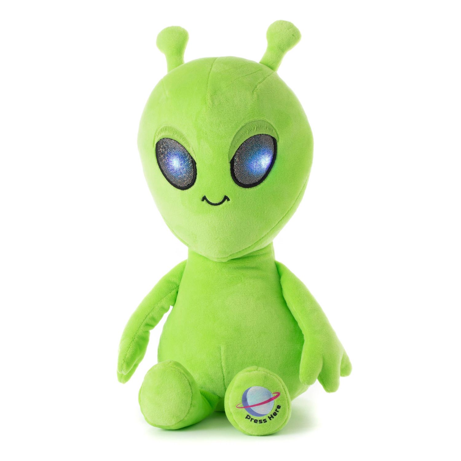Space Alien Sitting &amp; LED Eyes 10" (26cm)