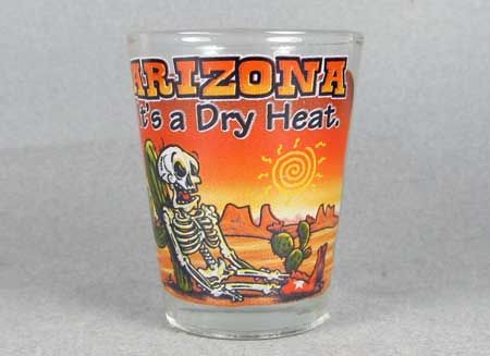 Shotglass-AZ Dry Heat