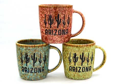 Mug-AZ 14oz Glazed Saguaros