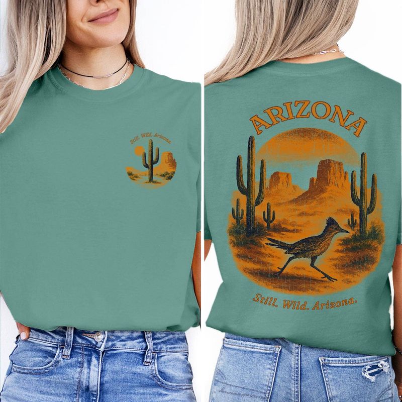 Still Wild Arizona Desert T-Shirt M