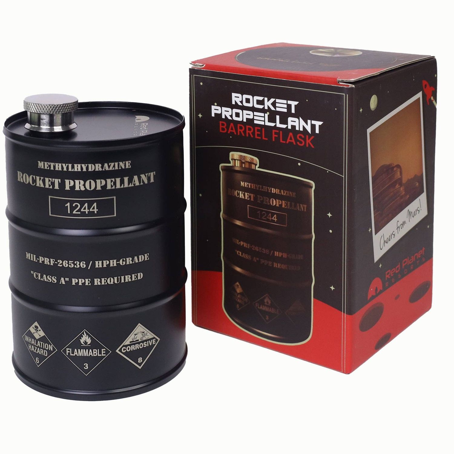 The Rocket Propellant 25oz Flask