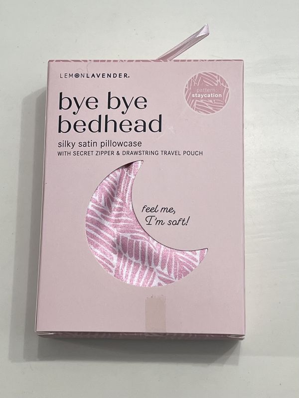 Bye Bye Bedhead Satin Pillowcase
