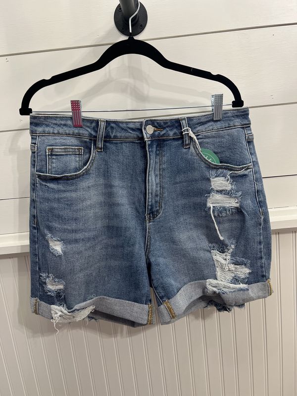 Georgia Distressed Shorts