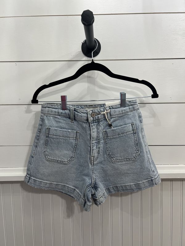 High Rise A-Line Trouser Shorts MD