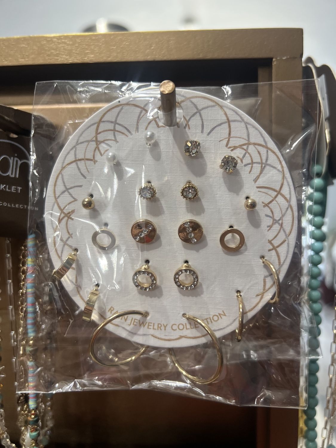 Rain Gold Earring Collection