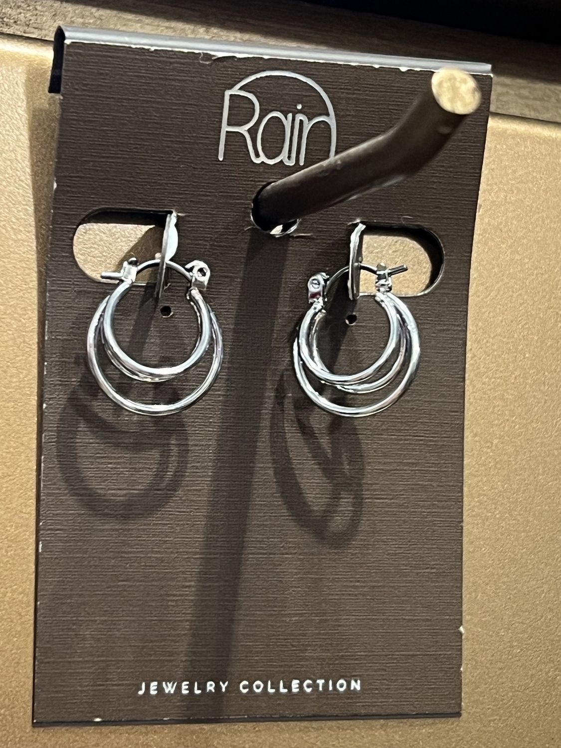 Small Silver Hoops