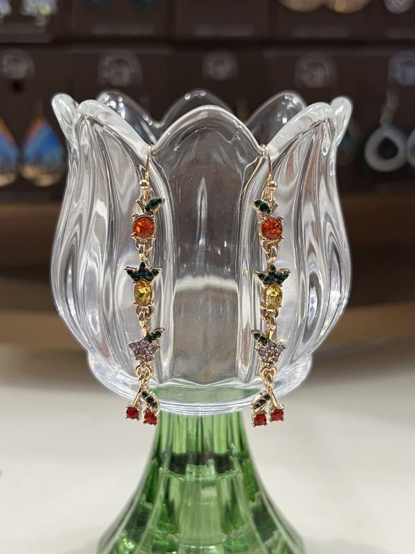 Dangling Fruit Earrings