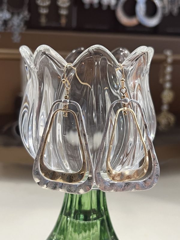 Rustic Dangling Earrings