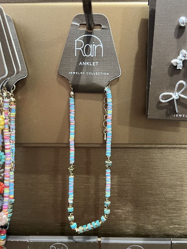 Colorful Gold Anklet