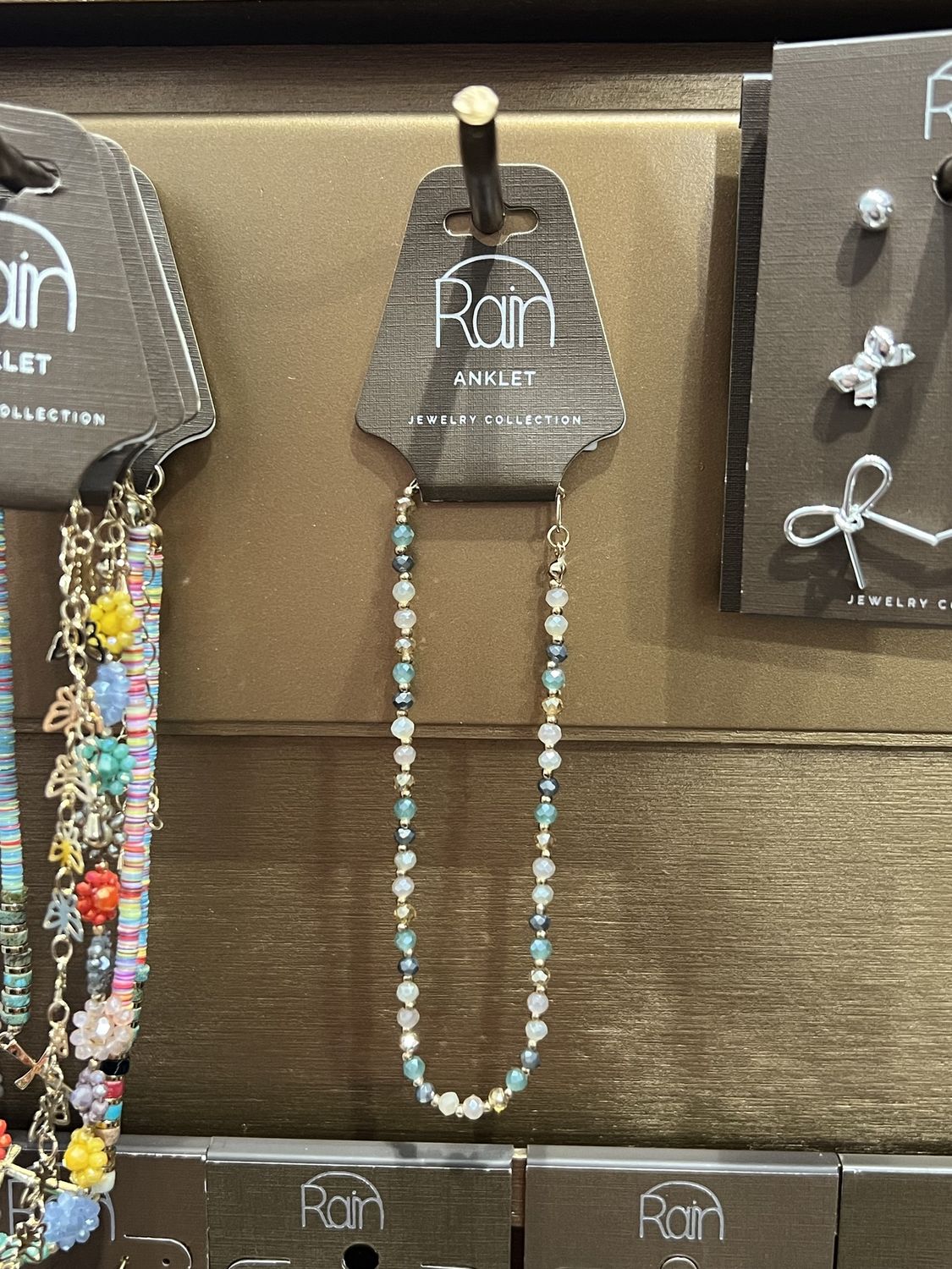 Sparkly Gem Anklet