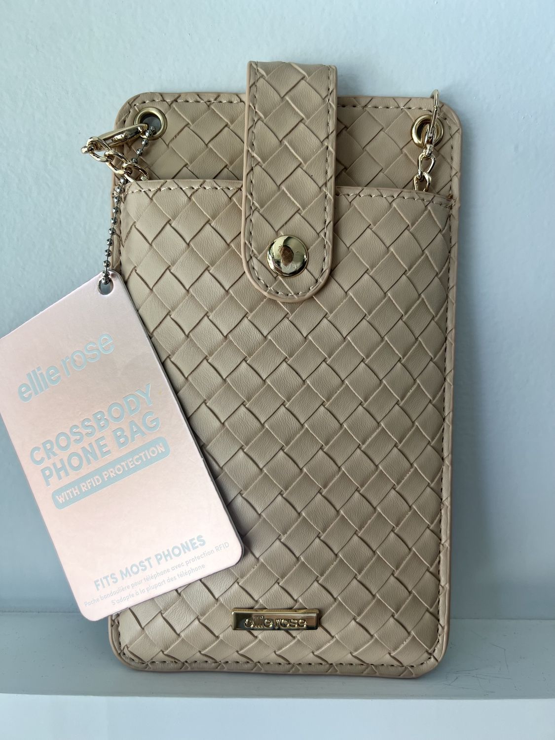 Ellie Rose Crossbody Natural