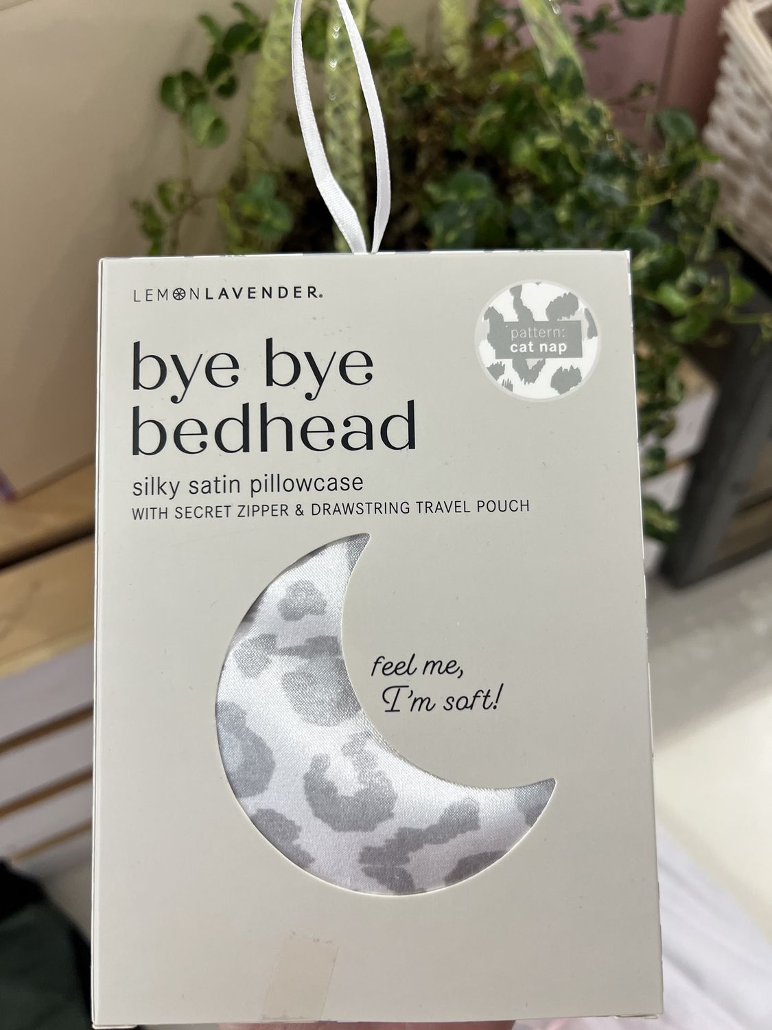 Satin Pillowcase Cat Nap Pattern