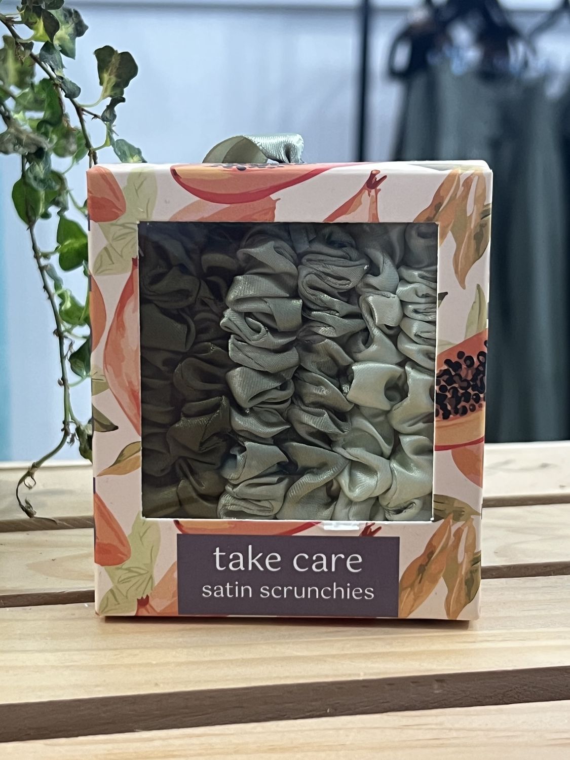 Satin Scrunchies Forest