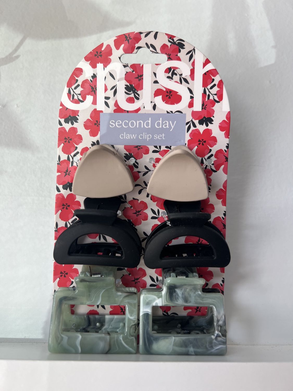 Claw Clip Set Black