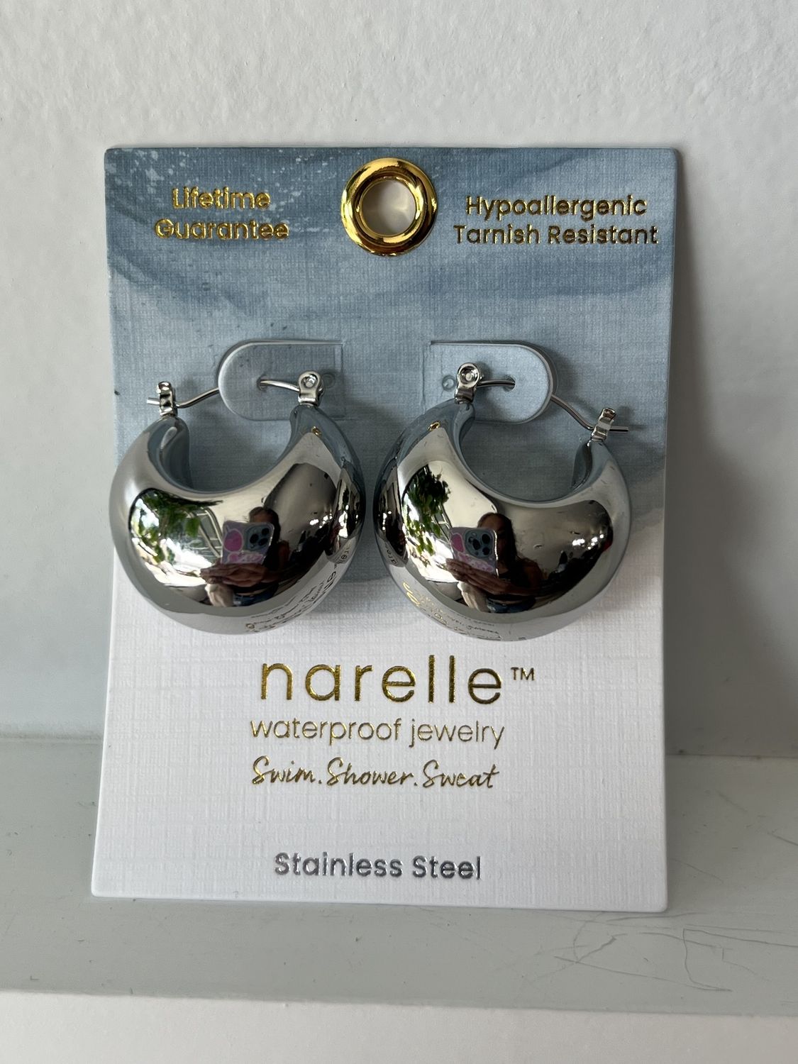 Howards Extra Chunky Silver Earrings