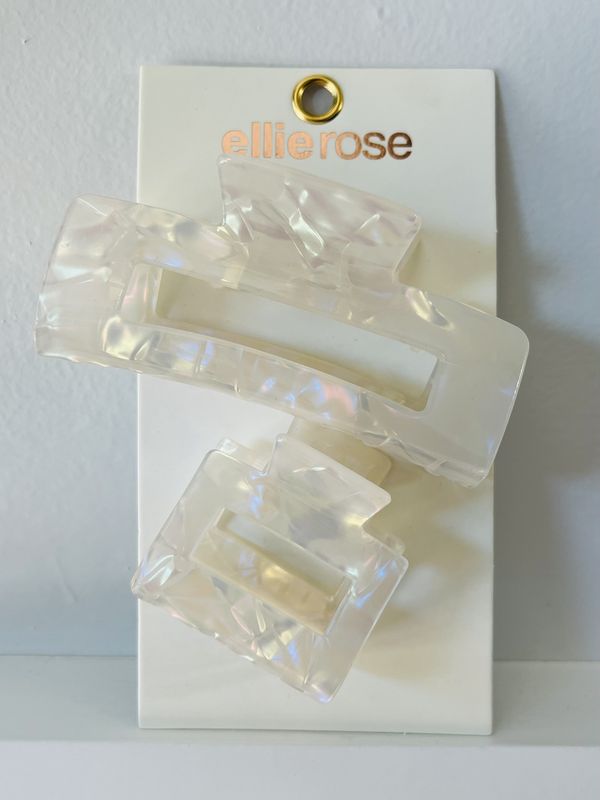 Ellie Rose Opal Clips