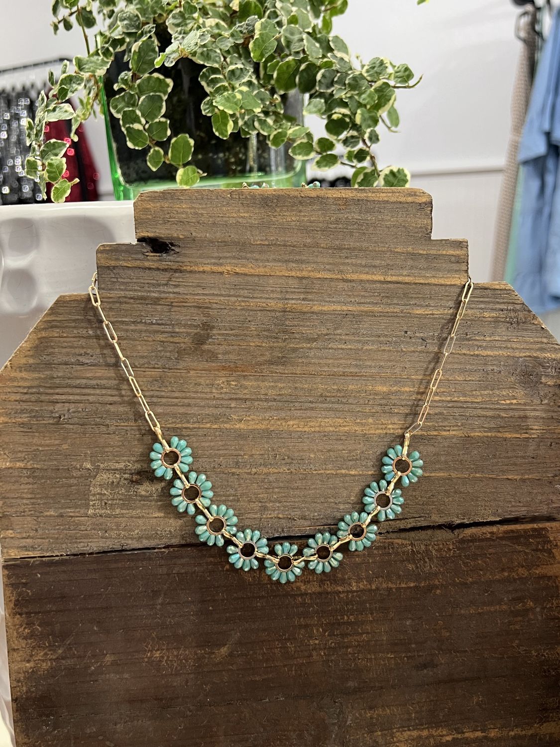 Rain Flower Necklace
