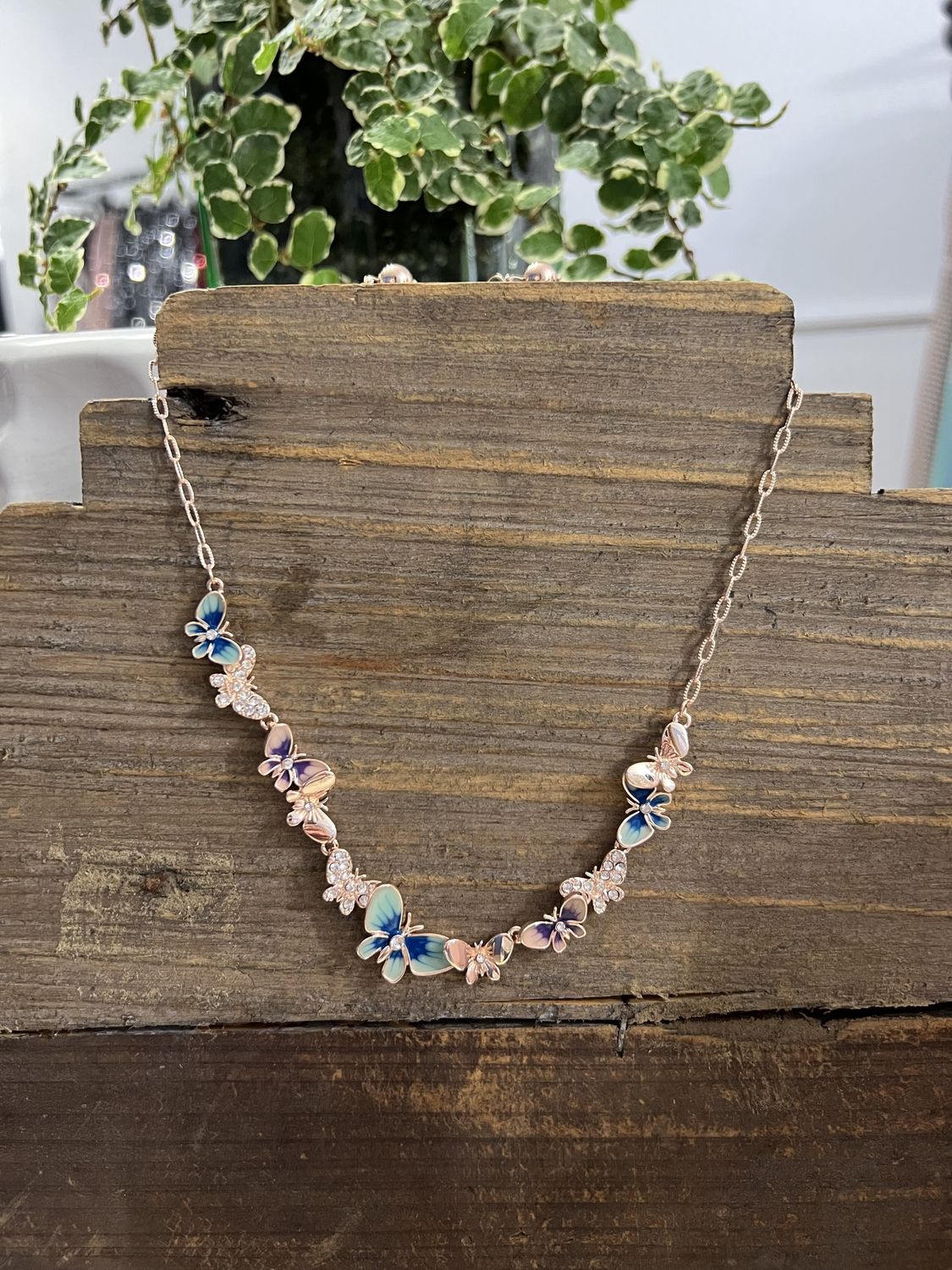 Rain Butterfly Necklace