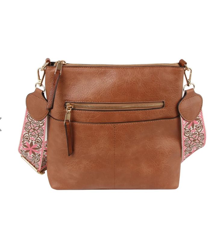 Guitar Strap Leather Crossbody Bag