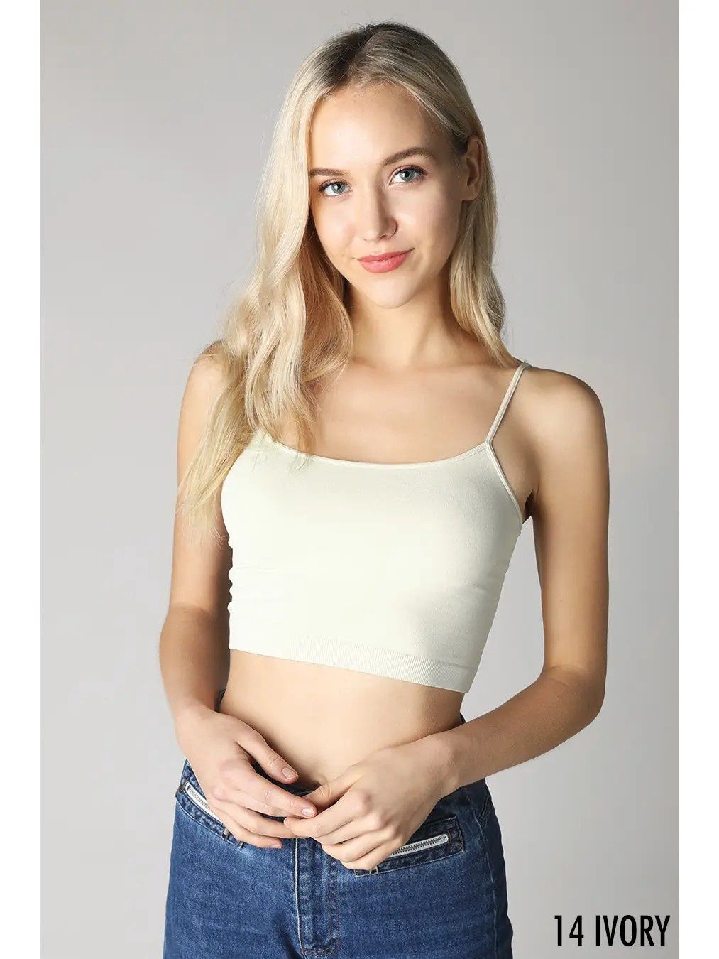Bra Top, Colour: IVRY