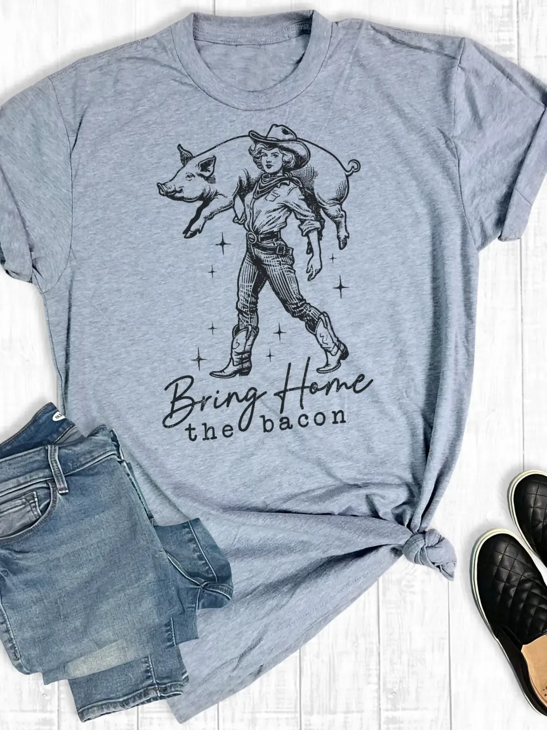 Bring home the bacon tee