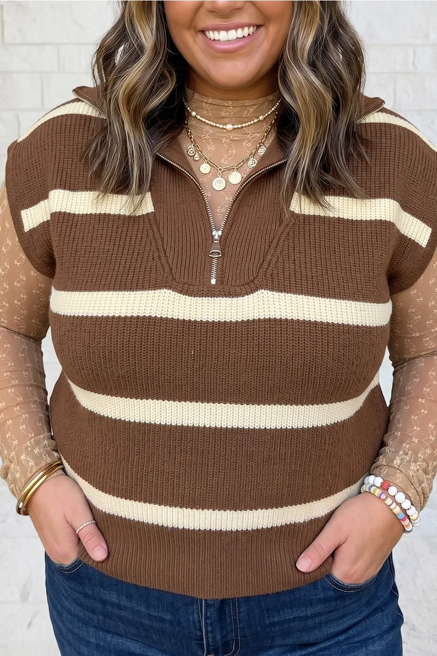 Colorblock Drop Shoulder V Neck Tunic Sweater, Size: 1X