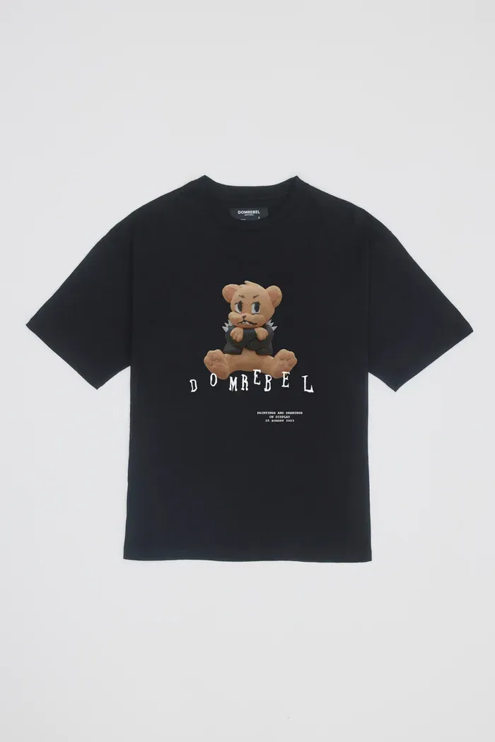 DOMREBEL M TEE S24 GRUMPY
