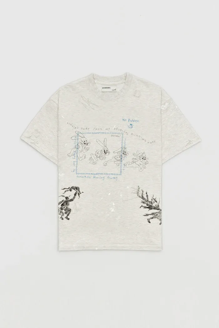 DOMREBEL M TEE S25 HOPS T